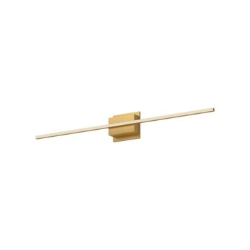 Vega Minor LED Wall Sconce in Brushed Gold by Kuzco Lighting