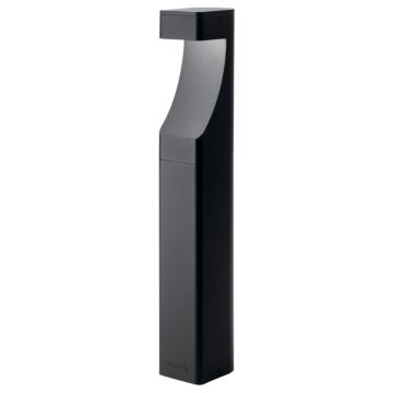 No Family One Light Bollard in Textured Black by Kichler