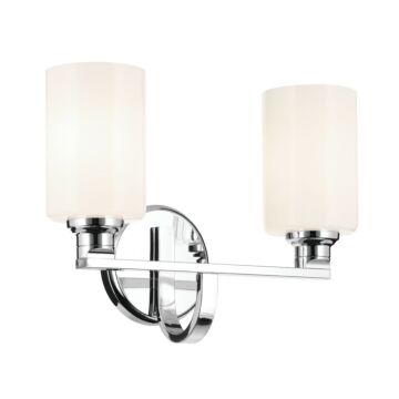 Gioe  Bathroom Vanity Light in Chrome by Kichler