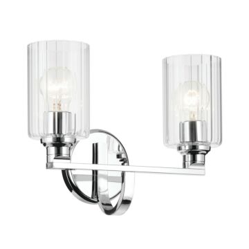 Gioe  Bathroom Vanity Light in Chrome by Kichler