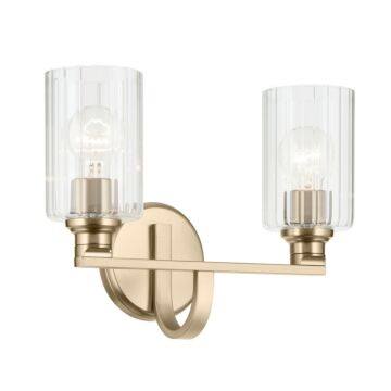 Gioe  Bathroom Vanity Light in Champagne Bronze by Kichler