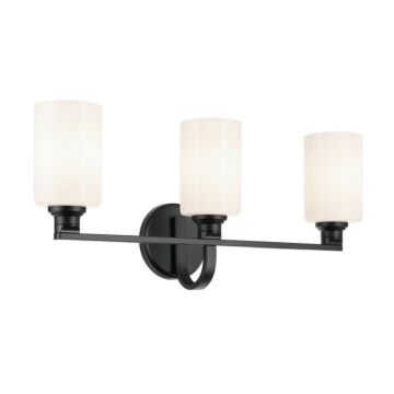Gioe  Bathroom Vanity Light in Black by Kichler