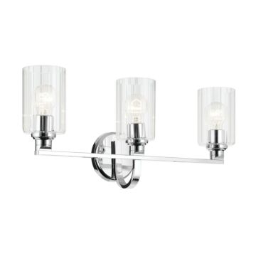 Gioe  Bathroom Vanity Light in Chrome by Kichler