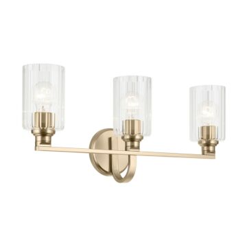 Gioe  Bathroom Vanity Light in Champagne Bronze by Kichler