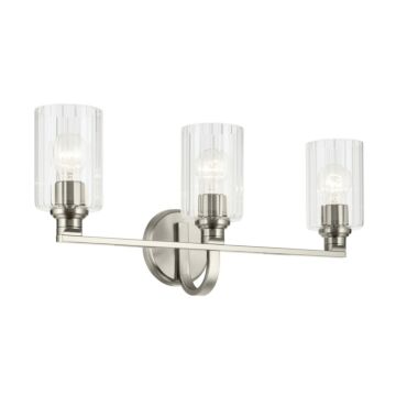 Gioe  Bathroom Vanity Light in Brushed Nickel by Kichler