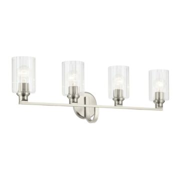Gioe  Bathroom Vanity Light in Brushed Nickel by Kichler