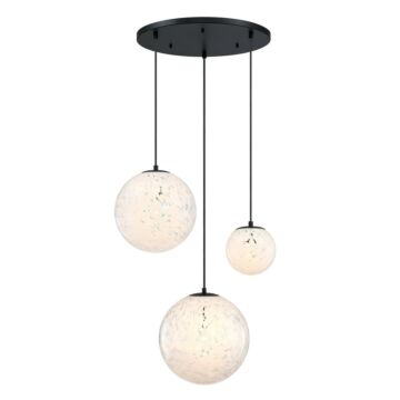 Circo  Chandelier in Matte Black by Designers Fountain