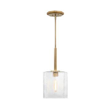 Haven  Pendant in Old Satin Brass by Designers Fountain