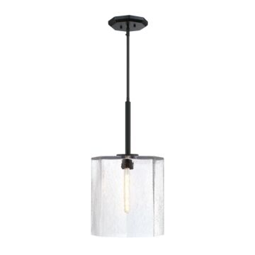 Haven  Pendant in Matte Black by Designers Fountain