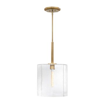 Haven  Pendant in Old Satin Brass by Designers Fountain