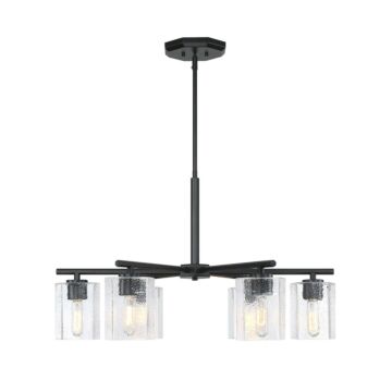 Haven  Chandelier in Matte Black by Designers Fountain