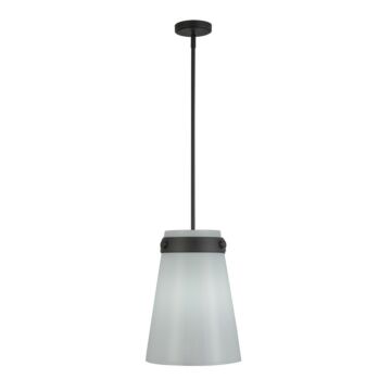 Dahlia  Pendant in Black by Artcraft Lighting