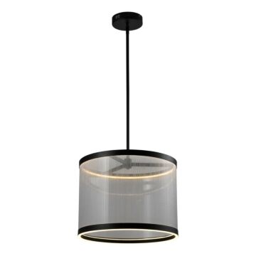 Cora LED Pendant in Silver by Artcraft Lighting