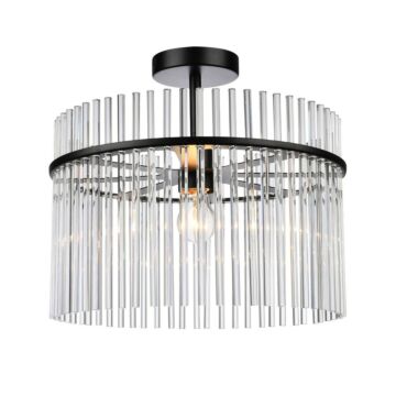 One Light Semi Flush Mount