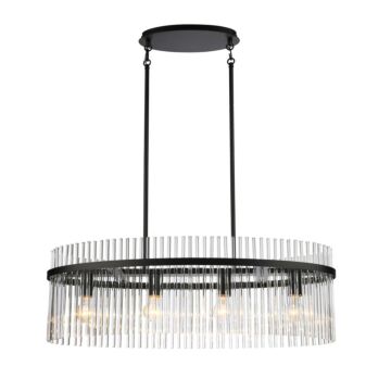 Ava  Island Pendant in Black by Artcraft