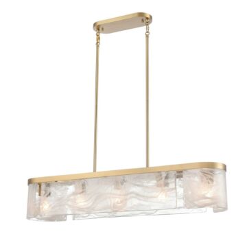 Skye  Island Pendant in Brass by Artcraft Lighting