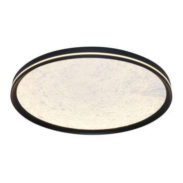 Luna LED Flush Mount in Black by Artcraft Lighting