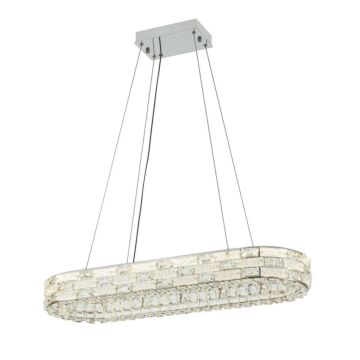 Elegance LED Island Pendant in Chrome by Artcraft Lighting