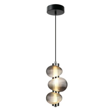 Ariel LED Pendant in Chrome by Artcraft Lighting