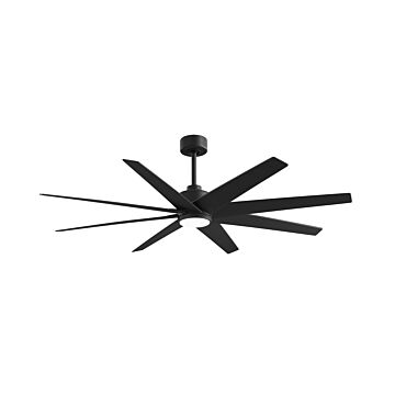 Ariella-LK 64" Ceiling Fan in Matte Black by Matthews Fan Company