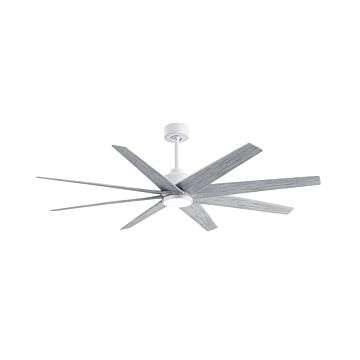 Ariella-LK 64" Ceiling Fan in Matte White by Matthews Fan Company