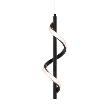 Spin  Pendant in Black by Dals