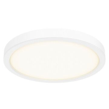 Delta  Flush Mount in White by Dals Lighting