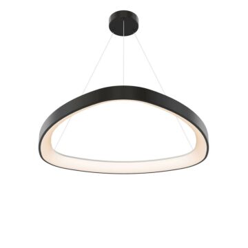 Pyra  Pendant in Black by Dals Lighting