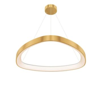 Pyra  Pendant in Gold by Dals Lighting