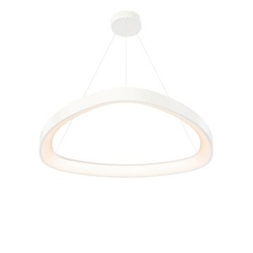 Pyra  Pendant in White by Dals Lighting