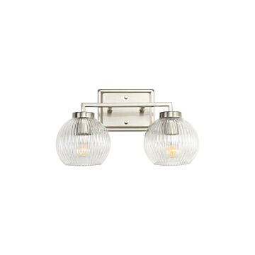 Elliott  Bathroom Vanity Light in Pewter by Golden Lighting