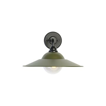 Croma  Wall Sconce in Matte Black by Golden Lighting