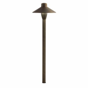 Kichler LED 3000k Traditional Path Light in Centennial Brass