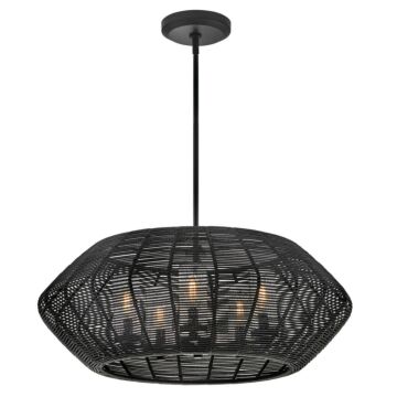 Luca LED Chandelier in Black by Hinkley