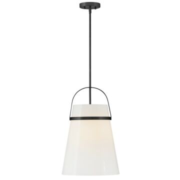 Tori LED Pendant in Black by Lark