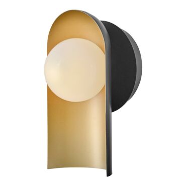 Zuri LED Wall Sconce in Black by Lark
