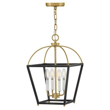Tate LED Pendant in Black by Lark