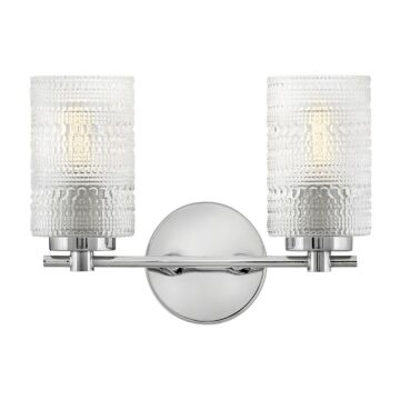 Mabel LED Bathroom Vanity Light in Chrome by Lark