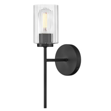 Leta LED Wall Sconce in Black by Lark