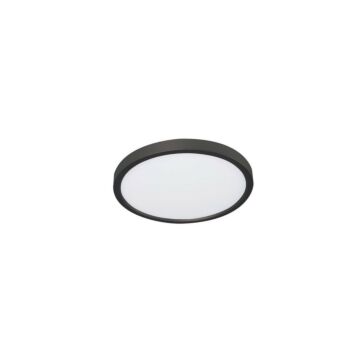 Edge Round LED Flush Mount in Black by AFX Lighting