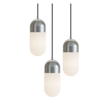 Irvine LED Pendant in Satin Nickel by AFX Lighting