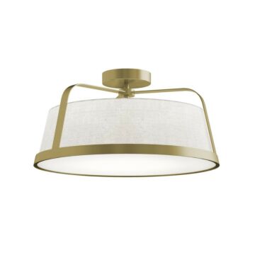 Lizzette  Ceiling Mount in Light Antique Brass by AFX Lighting