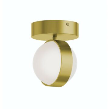 Verona LED Flush Mount in Light Antique Brass by AFX Lighting
