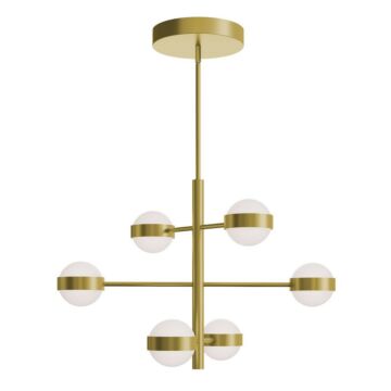 Verona LED Pendant in Light Antique Brass by AFX Lighting