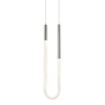 Adel LED Pendant in Satin Nickel by AFX Lighting