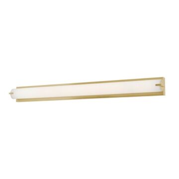 Axel LED Bathroom Vanity Light in Satin Brass by AFX Lighting