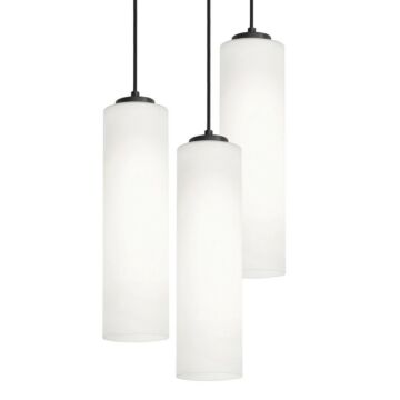 Leo  Pendant in Black by AFX Lighting