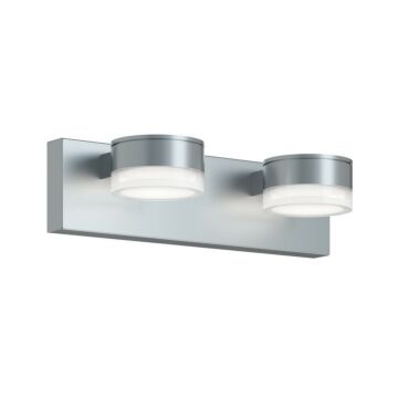 Emma LED Bathroom Vanity Light in Satin Nickel by AFX Lighting