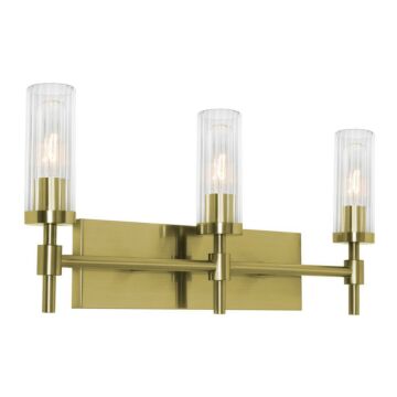 Huntington  Bathroom Vanity Light in Light Antique Brass by AFX Lighting