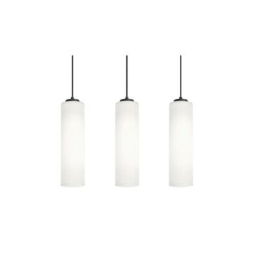 Leo  Linear Pendant in Black by AFX Lighting